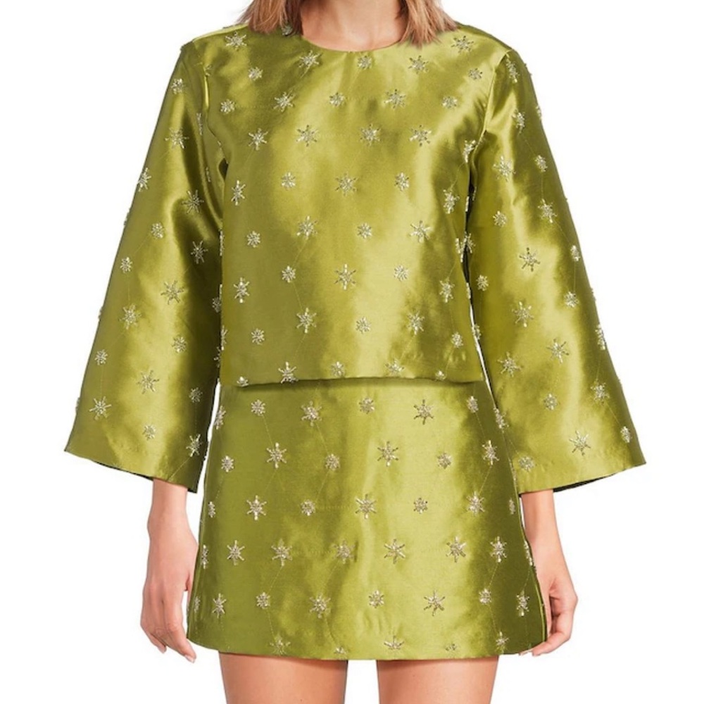 Chelsea & Violet Olive Embellished Set